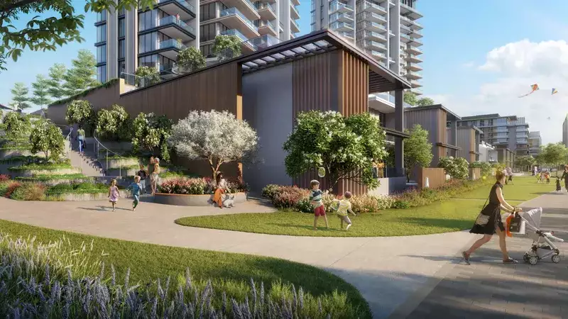 Stepped Landscaping_Central Park Plaza Tower B